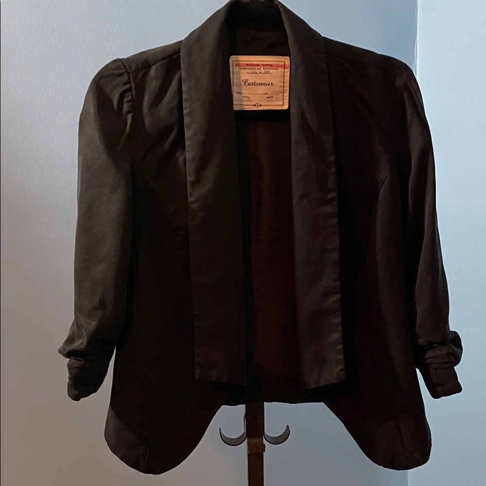 Anthropologie Cartonnier Black Blazer